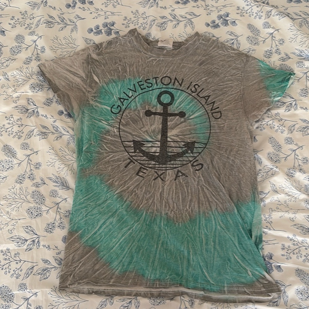 Tie-dye Galveston Texas t-shirt
